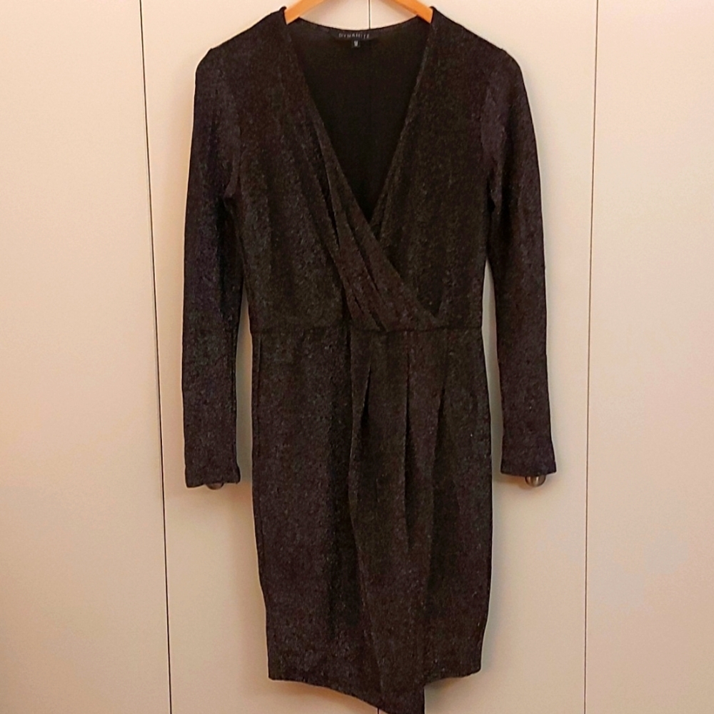 Dynamite Sparkly Black Dress